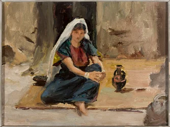 Jeune fille de Jérusalem. D