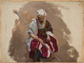 Marino - Portrait en costume africain