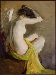 À la toilette