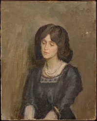 Étude de portrait de femme