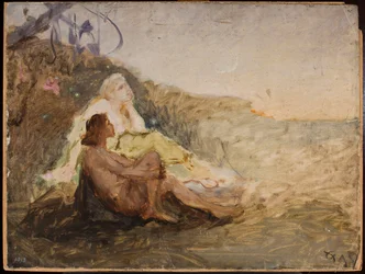Esquisse pour le tableau « Amour »