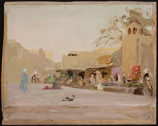 Marché à Boukhara. D