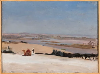 Vue depuis la pyramide. D