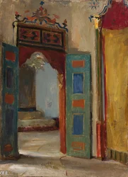 Intérieur du palais du khan à Bakhtchissaraï. D