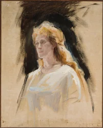 Zyglinda, esquisse de portrait de l