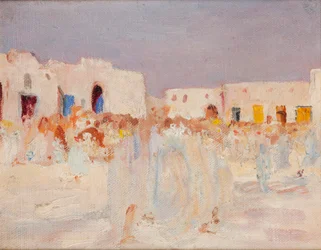 Kairouan (À un bazar)