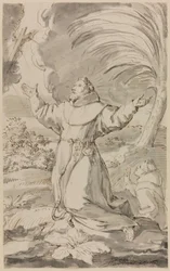 Saint François reçoit les stigmates
