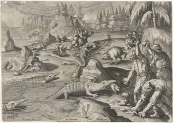 Chasse au crocodile