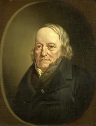 Portrait de Johannes Kinker, poète et philosophe, professeur à Liège