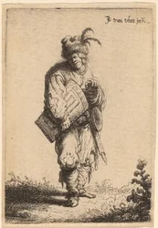 Le joueur de vielle, 1632