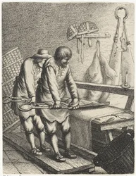 Tondeurs de drap (série Beroepen)