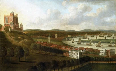 Vue panoramique de la Maison de la Reine et de l