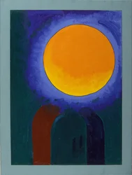 Deux rats musqués sous la lune, 2008