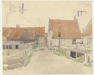 Maisons dans le quartier Vinkenbuurt, Amsterdam
