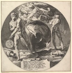 Dieu créant le ciel et la terre, de La Création du Monde