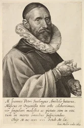 Portrait de Jans Pietersz Sweelinck, pub. 1624