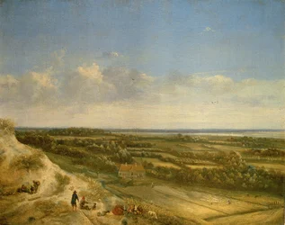 Paysage de dunes, probablement près de Santpoort, c.1675
