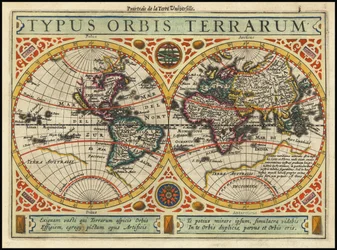 Carte de 1631 - Typus Orbis Terrarum