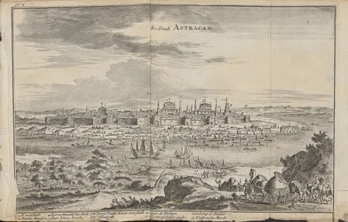 Astrakhan De : Drie aanmerkelyke reizen, 1675