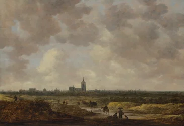 Vue de La Haye depuis le Nord-Ouest, 1647