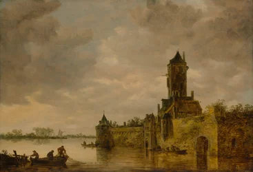Château au bord d