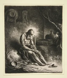 Saint Jérôme pénitent