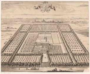 Vue de la propriété de campagne de Soetendale