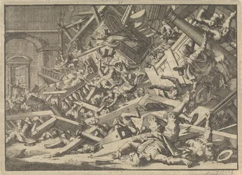 Galerie effondrée lors d
