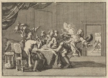 Thomas Tullock, partisan du roi Jacques II en Écosse, tué par le déclenchement inattendu de son pistolet, 1690