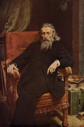 Autoportrait du peintre polonais Jan Matejko, 1892