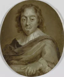 Portrait de Constantijn Huygens, Poète, Secrétaire du Prince Frédéric-Henri et du Prince Guillaume II et Premier Conseiller et Trésorier de Guillaume III