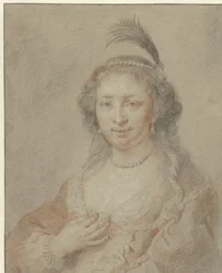 Portrait de Sara van Baerle, épouse de Philips van Dorp