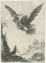 Jupiter enlève Ganymède