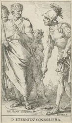Popilius Laenas dessinant un cercle
