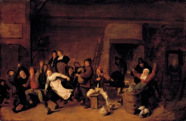 Scène festive