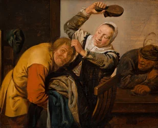 Les cinq sens : le toucher, 1637