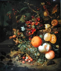 Nature morte avec fruits, 1704