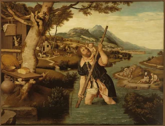 Paysage avec Saint Christophe
