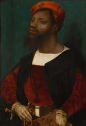 Portrait d’un homme africain, vers 1530