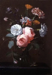 Nature morte de roses, d