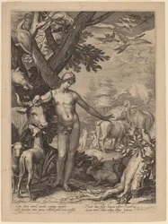 Adam nommant les animaux