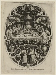 Cène, extrait de La Passion du Christ