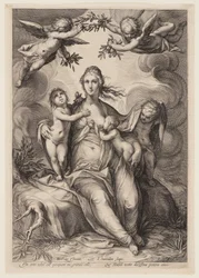La charité, tirée des Trois vertus cardinales