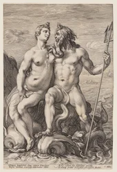 Neptune et Amphitrite, de Trois dieux et déesses jumelés