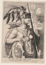 Pallas Athéna, tirée de Trois Déesses