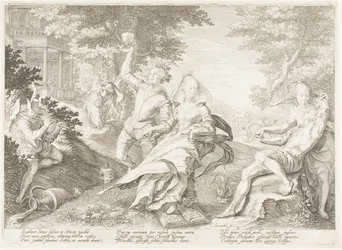 Planche Deux, de Cinq Vierges sages et Cinq Vierges folles