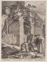 Le prophète Élie et la veuve de Zarephath