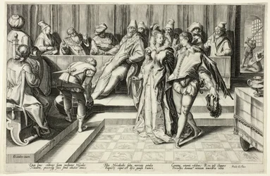 Salomé dansant devant Hérode