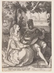Spring (Music-Making Couple), extrait des Quatre Saisons