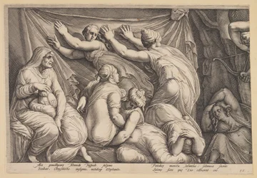 Le châtiment de Niobé (planche 1)